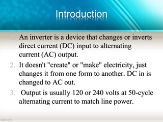 Inverter | PPTX