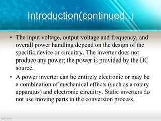 Introduction(continued..)
 