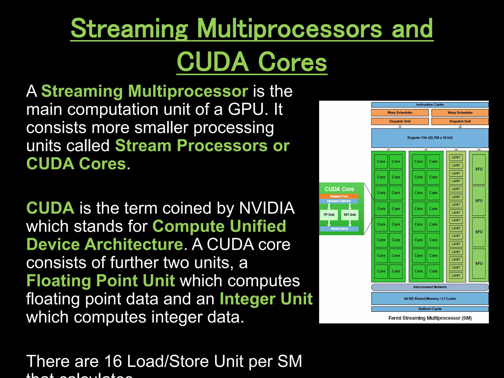 Nvidia (History, GPU Architecture and New Pascal Architecture) | PPTX ...