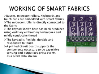 Smart Fabrics by Sunil Bandotra | PPTX