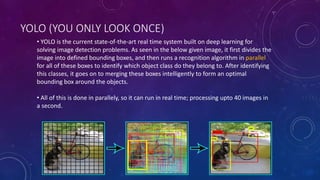 Yolo Deep Learning Introduction Deep learning | PPTX