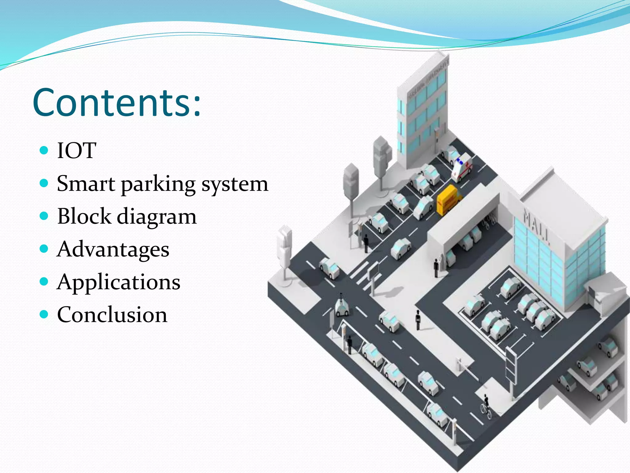 SMART CAR-PARKING SYSTEM USING IOT | PPTX | Internet | Computing