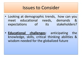 Problems and issues in curriculum development | PPTX
