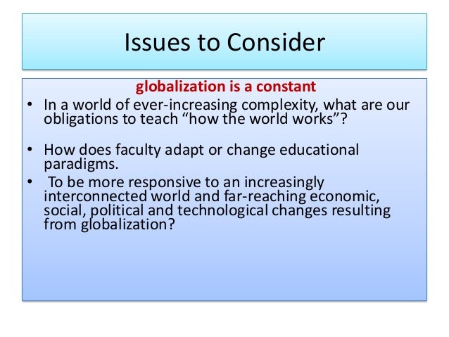 Problems And Issues In Curriculum Development
