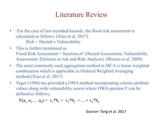Application of GIS and Remote Sensing in Flood Risk Management | PPTX