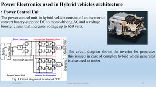 Hybrid vehicle architecture | PPTX
