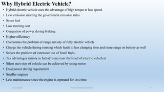 Hybrid vehicle architecture | PPT