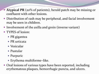 Pustular Rash Axilla Seminar clinical approach to papulosqamous disorders. | PPTX