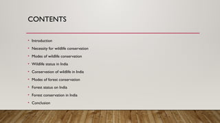 Conservation of wildlife and forest.pptx