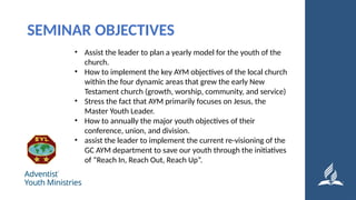 Purpose Driven Youth Ministry: Church Planning & AYM Model | PPTX