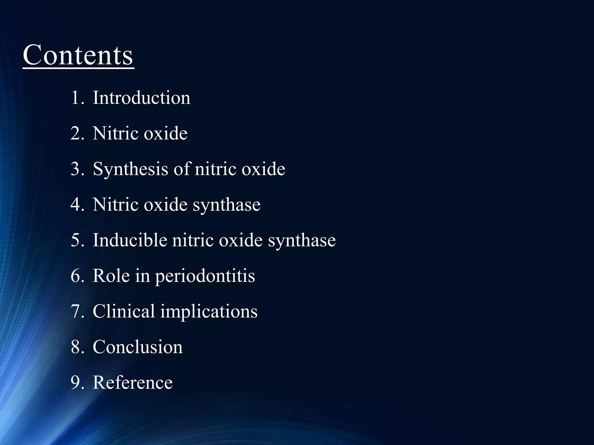 inducible nitric oxide synthase | PPTX