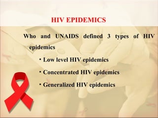 Epidemiology of AIDS | PPT