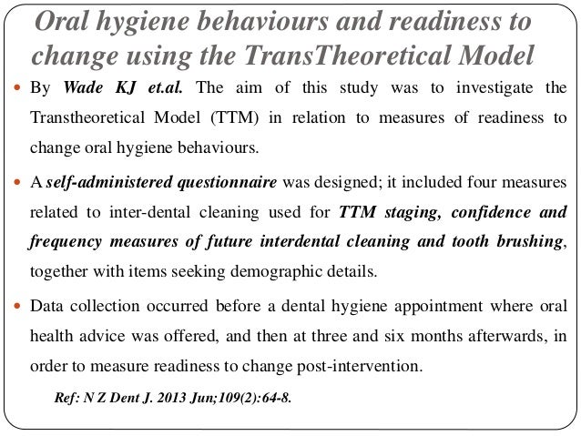 behavioural models in health promotion appointment order model