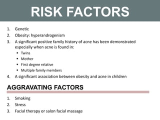 Acne Vulgaris | PPTX