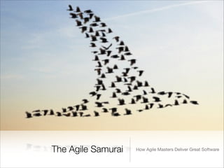 The Agile Samurai

How Agile Masters Deliver Great Software

 