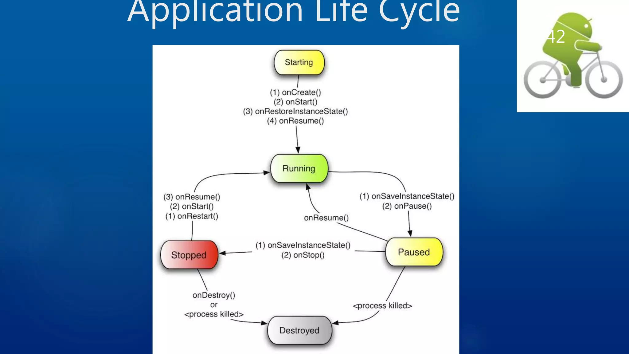 Application Life Cycle 42 