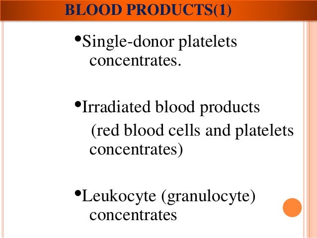 Blood Component Therapy