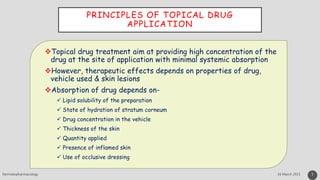 Dermatopharmacology | PPTX