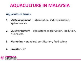 Prospect & Overview of Aquaculture in Malaysia [ English ]