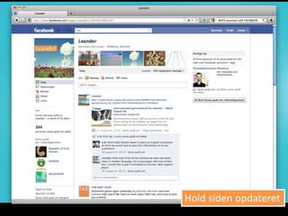 Hold siden opdateret
 