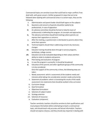 Respects the benefits of medical technology