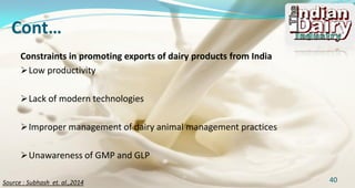 Indian Dairy Industry - prepared by Krishna Rathod (PG Institute of Agri-bussiness Management -Junagadh Agricultural University)