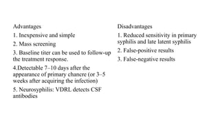 Syphilis Load seminar- lab dx syphilis revised.pptx lab diagnosis of syphilis.lab ...