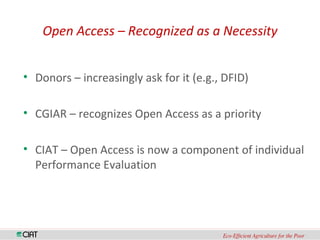 Scientific Publishing in a Changing World: An Update on Open Access and Copyright Issues