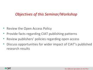 Scientific Publishing in a Changing World: An Update on Open Access and Copyright Issues