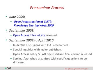 Scientific Publishing in a Changing World: An Update on Open Access and Copyright Issues