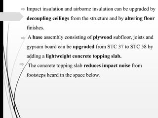 noise control in buildings, description about sound and noise control ...