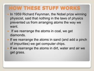 Seminar ppt-nanotechnology | PPTX