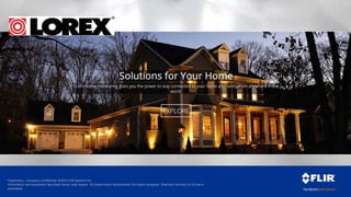 Proprietary - Company Confidential ©2014 FLIR Systems Inc.
Information and equipment described herein may require US Government authorization for export purposes. Diversion contrary to US law is
prohibited.
Who is FLIR?
 