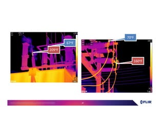 Proprietary- Company Confidential ©2016 FLIR Systems Inc. Information and equipmentdescribed herein
may require US Governmentauthorizationfor export purposes. Diversion contrary to US law is prohibited. 47
160oF
209oF
70oF
67oF
 