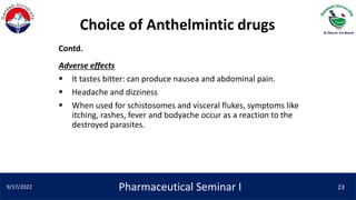 Anthelmintic drugs-Seminar .pptx
