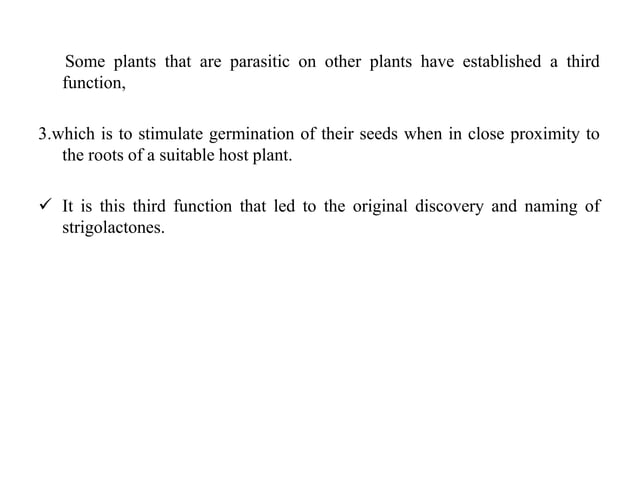 STRIGOLACTONES: Role In Plant Development | PDF