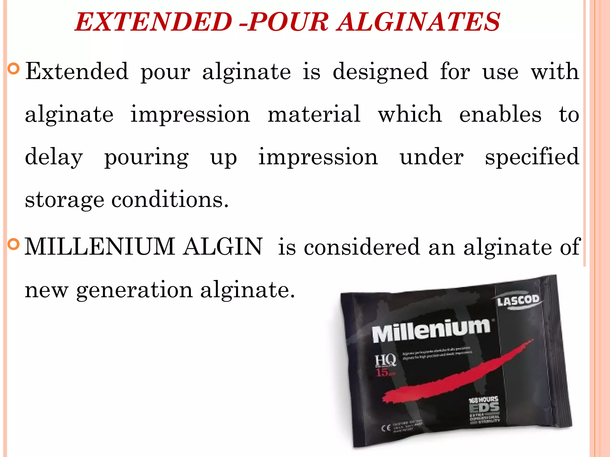 recent advances in impression materials | PPT