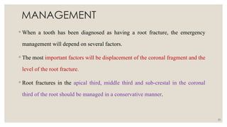SEMINAR 10 - Horizontal root fractures.pptx
