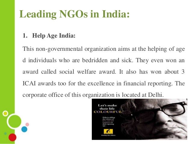 Ngos And Their Role In Health