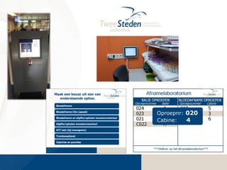 Maak een keuze uit een van
onderstaande opties.
Bloedafname
Bloedafname Cito (spoed)
Bloedafname en afgifte/ophalen monstermateriaal
Afgifte/ophalen monstermateriaal
GTT test (bij zwangeren)
Trombosedienst
Injecties en puncties

 