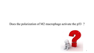 Does the polarization of M2 macrophage activate the p53 ？
8
 