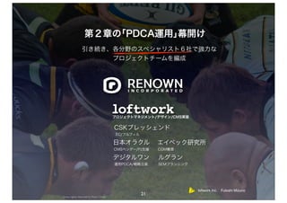 loftwork Inc. Futoshi Mizuno
                                       21
Some rights reserved by Peter J Dean
 