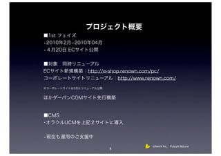 loftwork Inc. Futoshi Mizuno
9
 