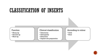Insert Classification Piezosurgery in periodontal therapy .pptx