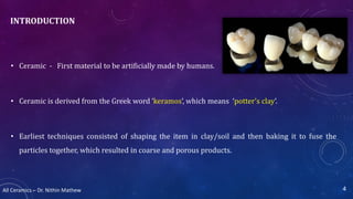 All Ceramics - Dental | PDF