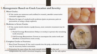 Restore the badly broken down teeth.pptx
