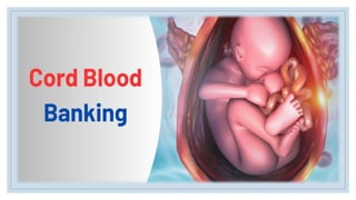 Tissue Banking and Umbilical Cord Blood Banking | PPTX