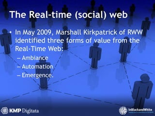 the real time Social webAre you social media ready?