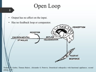 Open Loop
• Output has no affect on the input.
• Has no feedback loop or comparator.
8
 
