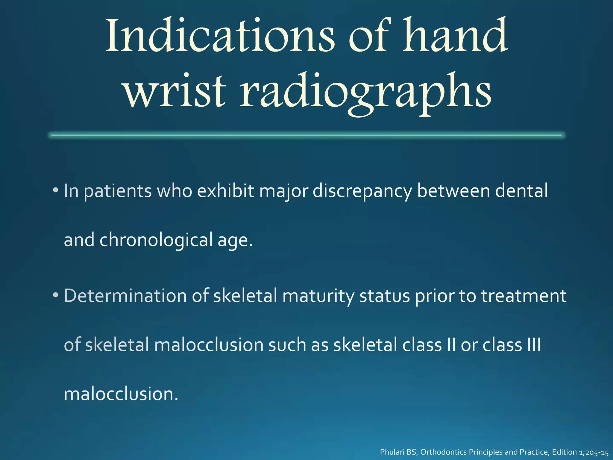 Hand Wrist Radiography | PPTX